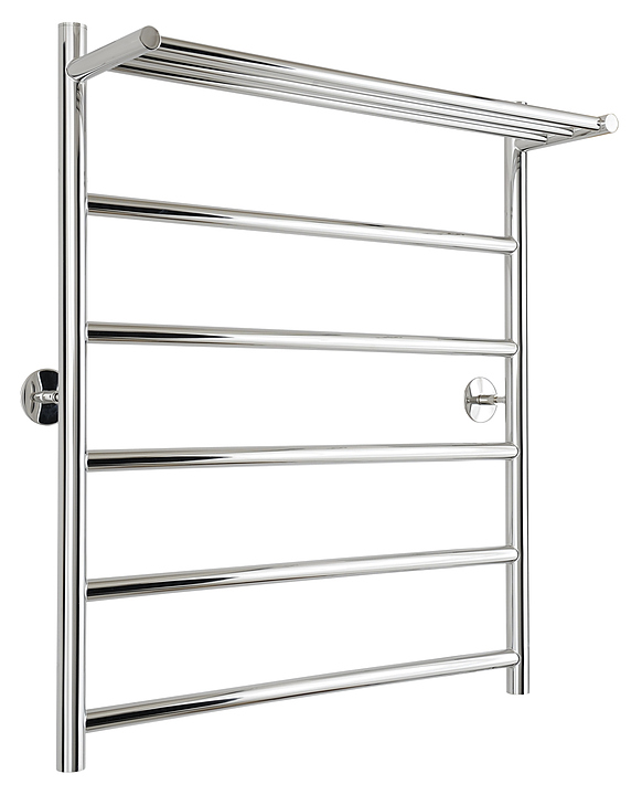Полотенцесушитель водяной с полкой Стилье Универсал-54 80х60 см без покрытия