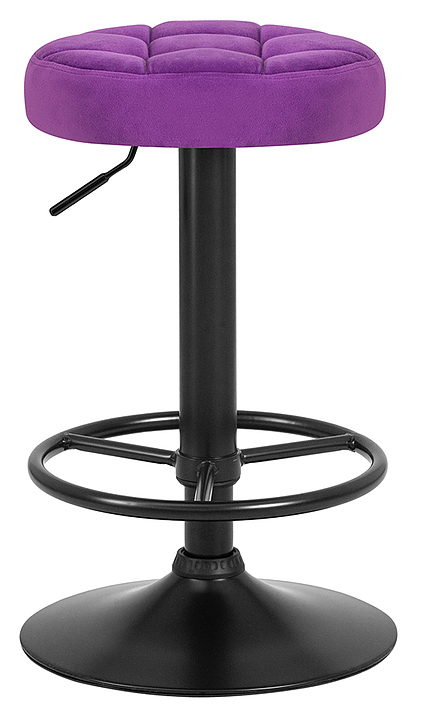 Табурет барный DOBRIN 5008-LM BRUNO BLACK (фиолетовый)