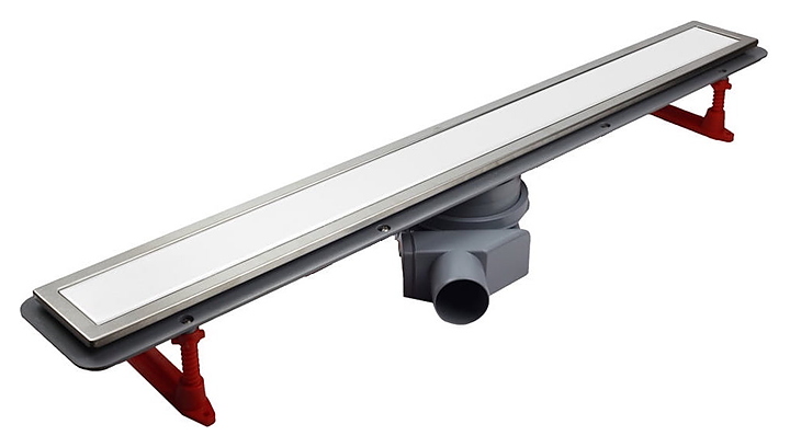 Душевой лоток Pestan Confluo Premium White Glass Line 450