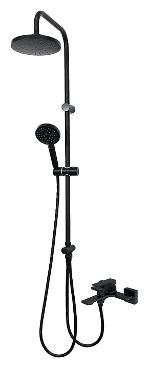 Душевая система ORANGE Lutz M04-932b черная