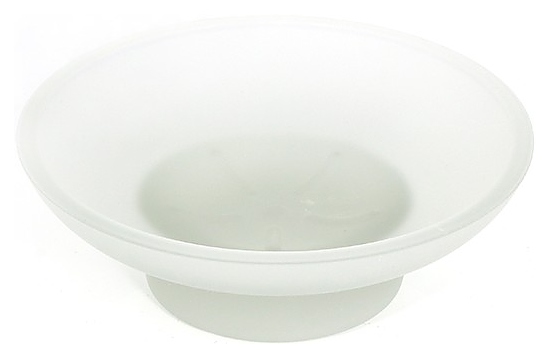 Мыльница для ванной комнаты MELANA 80010-1 стекло матовое