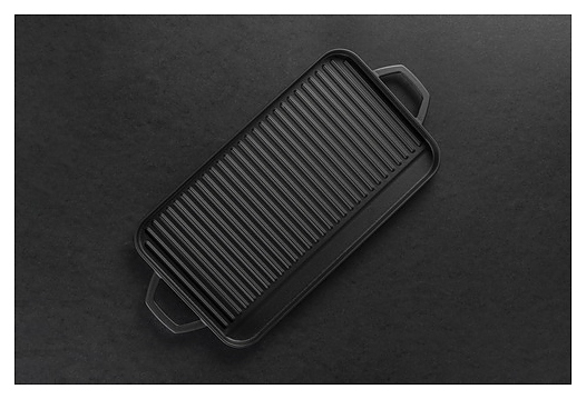 Сковорода для запекания Hosse HS DD HP 2544 BLACK MAT 25х44 см черная матовая