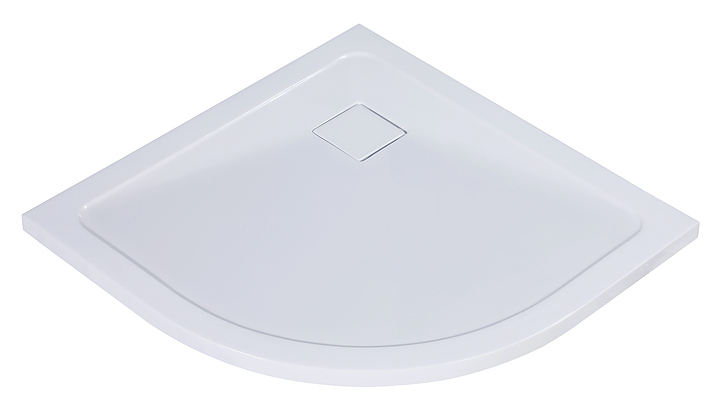Поддон душевой Wasserkraft Dinkel 58T01 90х80 см, белый глянец