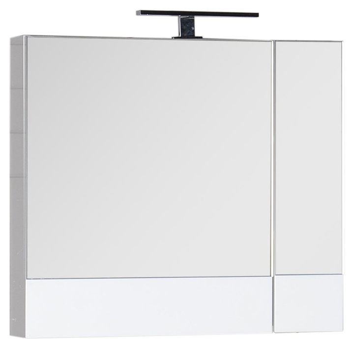 Шкаф зеркальный Aquanet Нота 75 белый