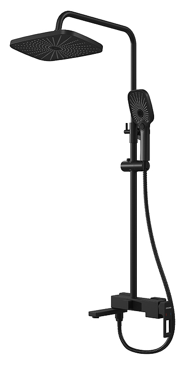 Душевая система Grossman Pragma 500.K35.03.210 черный матовый