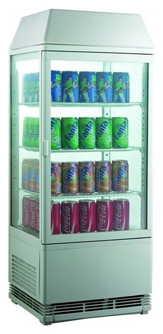 Витрина холодильная Convito RT78L-1 серебристая