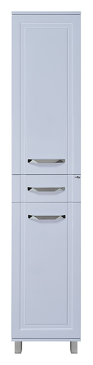 Шкаф-пенал Misty Терра-40 40х190 см, c 1 ящиком, правый, белый