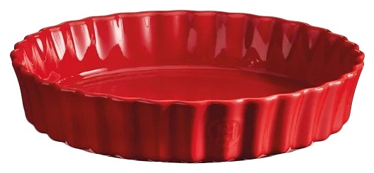 Форма для запекания и подачи Emile Henry 346024 1150 мл d=24 см h=5 см (керамика) красная