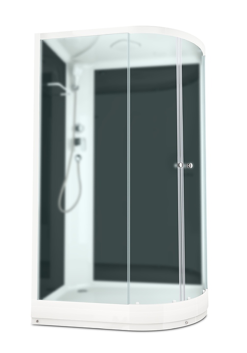 Душевая кабина Domani-Spa Delight 128 R DS01D128RLBM00 120х80 см