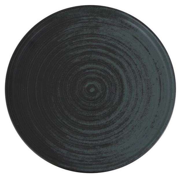 Тарелка Porland Lykke 18AC24 240 мм зеленая с бортом