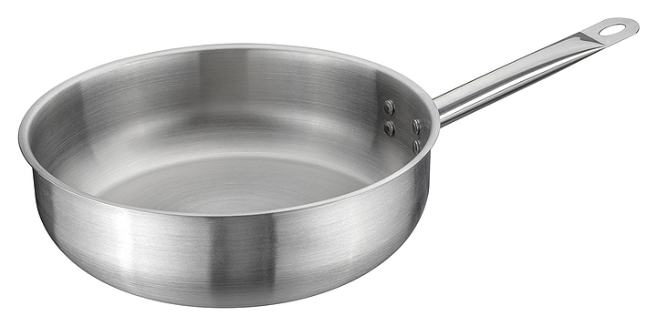 Сковорода MGSteel 77962 5,1 л d=30 см h=9,5 см (нерж. сталь)