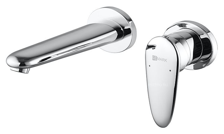 Смеситель для раковины LEMARK Status LM4426C встраиваемый, хром