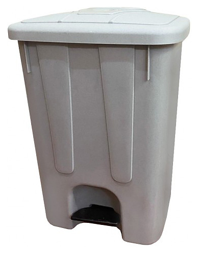 Контейнер для мусора TELKAR 50011 40 л серый