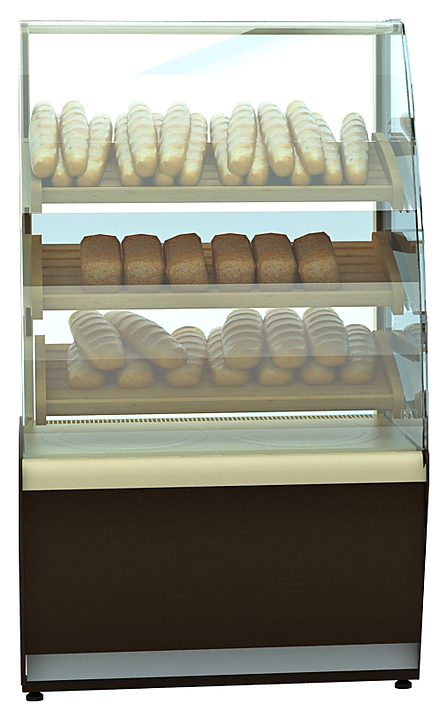 Витрина хлебная Carboma K70 N 0,9-2 (0,9)