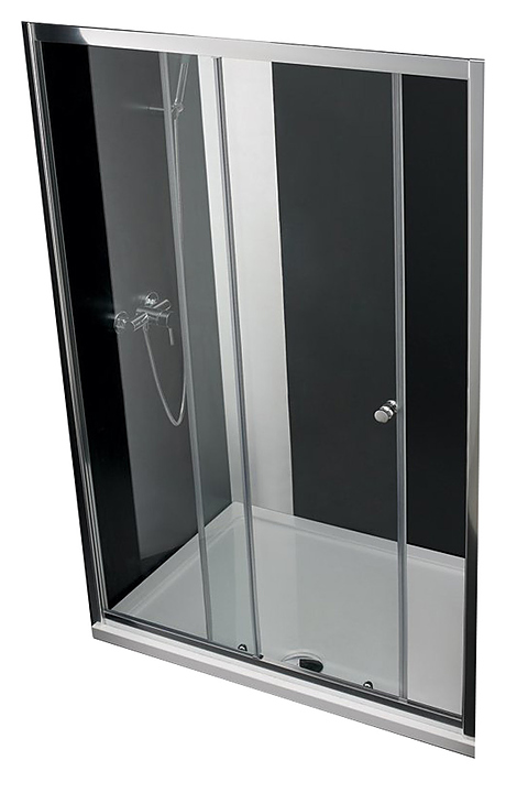 Дверь душевая CEZARES ANIMA-W-BF-1-130-C-Cr 130х195 см, в нишу, раздвижная