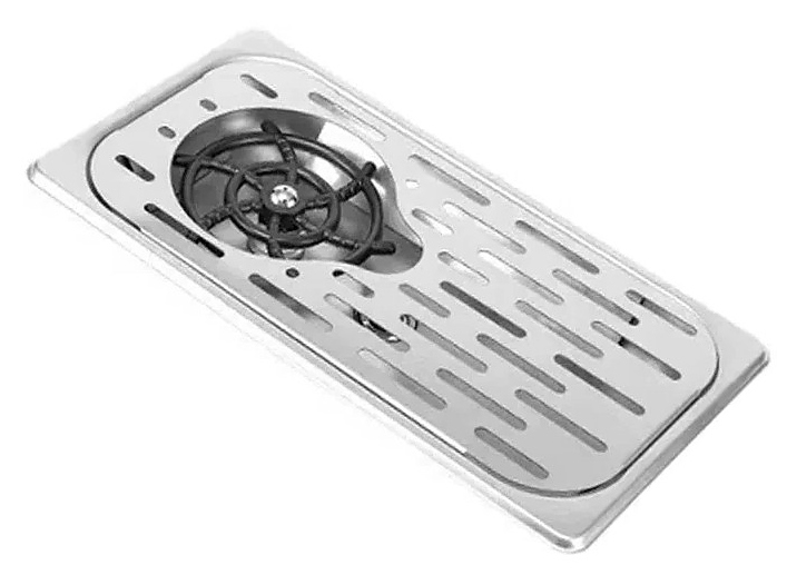 Ринзер Manifesta Sparklo circle JRSSH32174 325х175х40 мм встраиваемый, хром