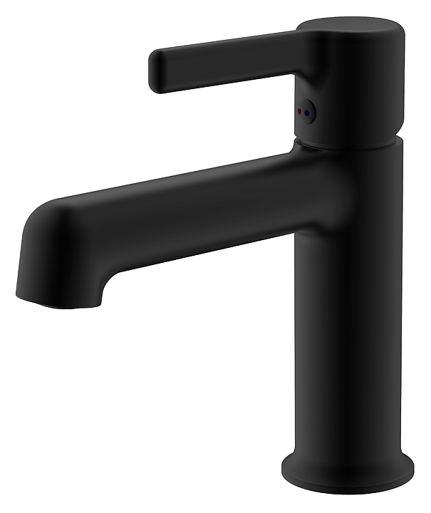 Смеситель для раковины VODA Column CLM26MB черный