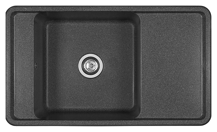 Кухонная мойка AQUATON Беллис 1A724832BS210 87 графит