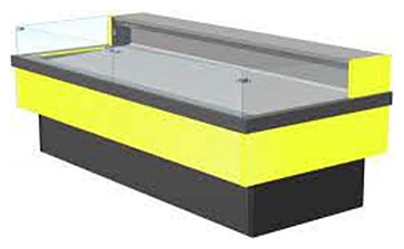 Витрина холодильная ENTECO MASTER НЕМИГА CUBE 180 ВС(Р) Self для рыбы на льду (выносной агрегат)