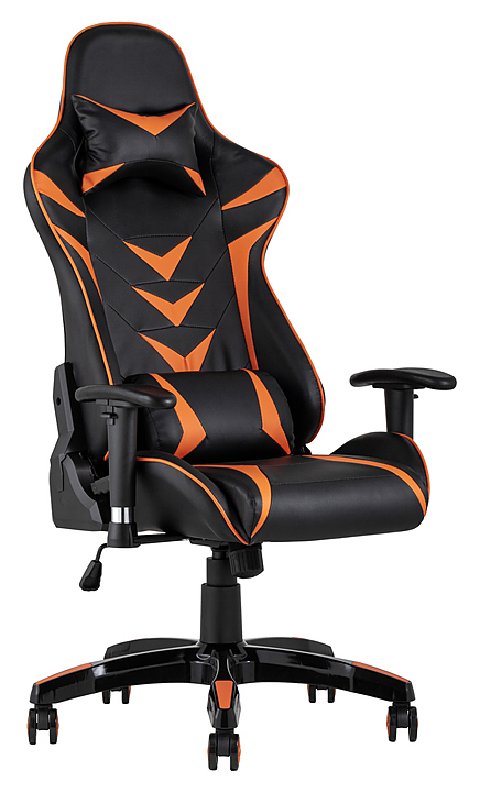 Кресло игровое TopChairs Corvette оранжевое