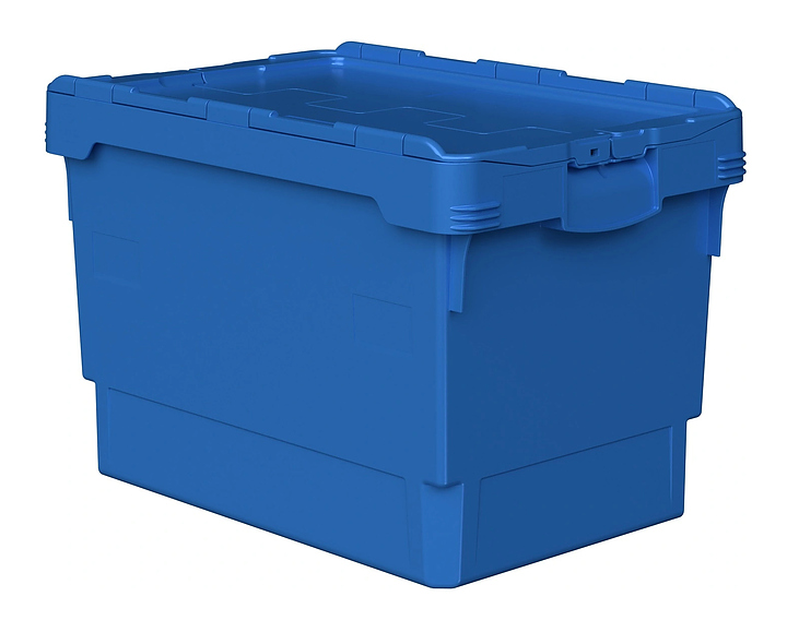 Контейнер iPlast INSTORE KV-6437 600x400x390 мм с крышкой