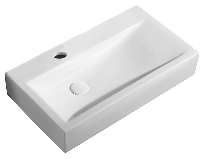 Раковина подвесная Azario AZ4310 66х37,5х12,5 см, фаянс
