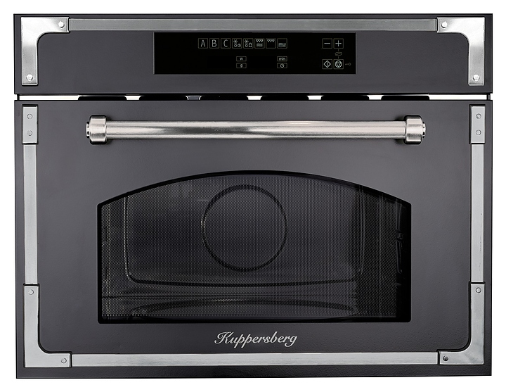 Микроволновая печь Kuppersberg RMW 969 ANX, антрацит с фурнитурой под серебро