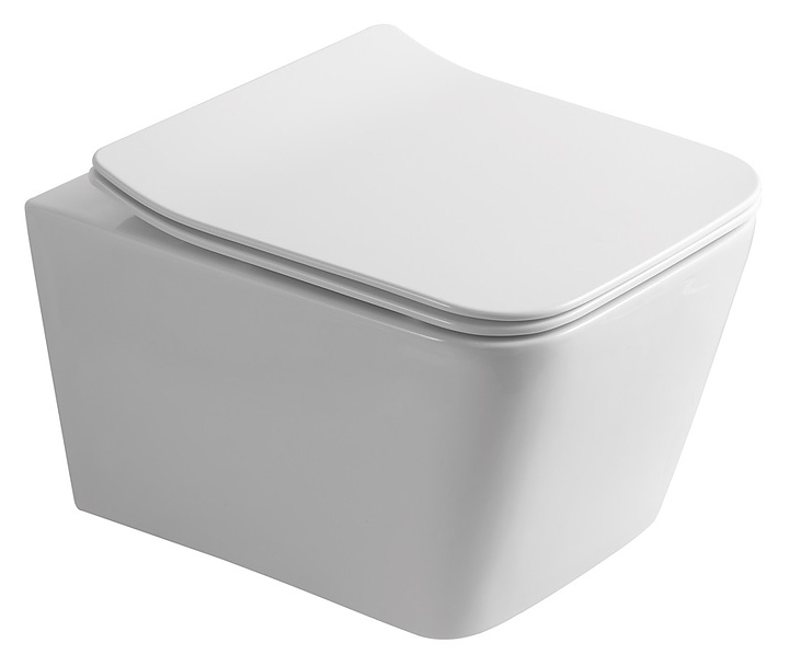 Унитаз подвесной WesnaArt KUBUS 205-KUB13 белый