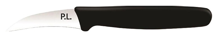 Нож для чистки овощей P.L. Proff Cuisine Pro Line 81222420 l=6/15,5 см (нерж. сталь) с черной рукояткой (пластик)