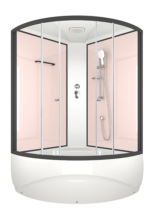 Душевая кабина Domani-Spa Vitality high DS01V1212HPcCl00 120х120 см