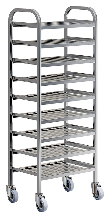 Тележка-шпилька для подносов Restoinox ТШСПР-9/304