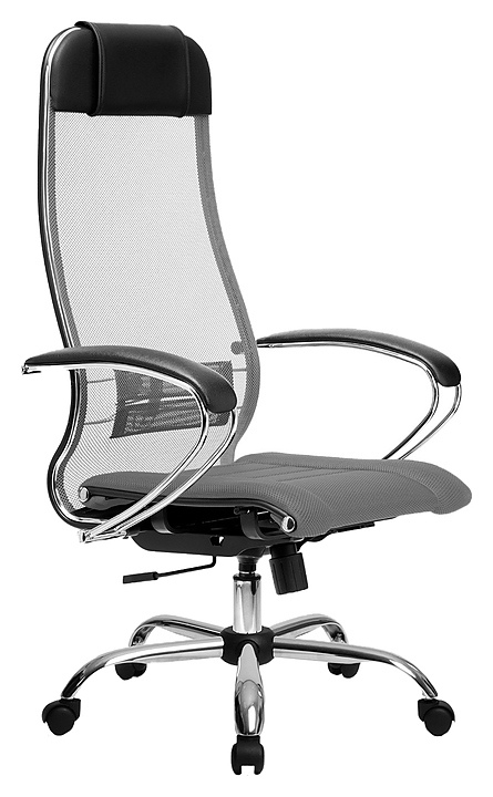 Кресло без основания Метта Комплект 3 светло-серое