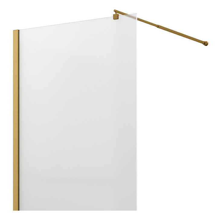 Душевое ограждение Wasserkraft Rur 30W39BG-MG 2000х900 мм матовое золото