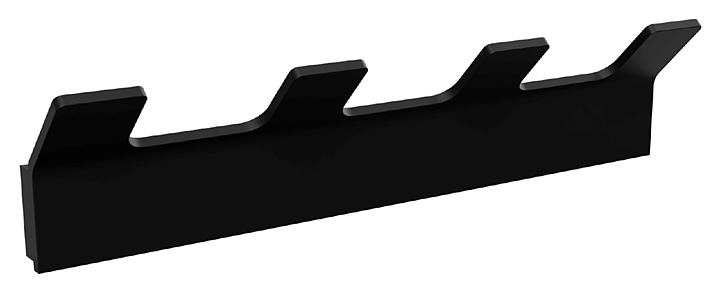 Крючок четверной Bemeta Nero 135105210