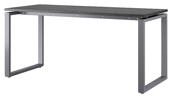 Стол офисный КОБОР O1-80/80 graphite/glazed