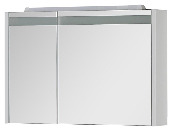 Шкаф зеркальный Aquanet Лайн 90 R белый, правосторонний