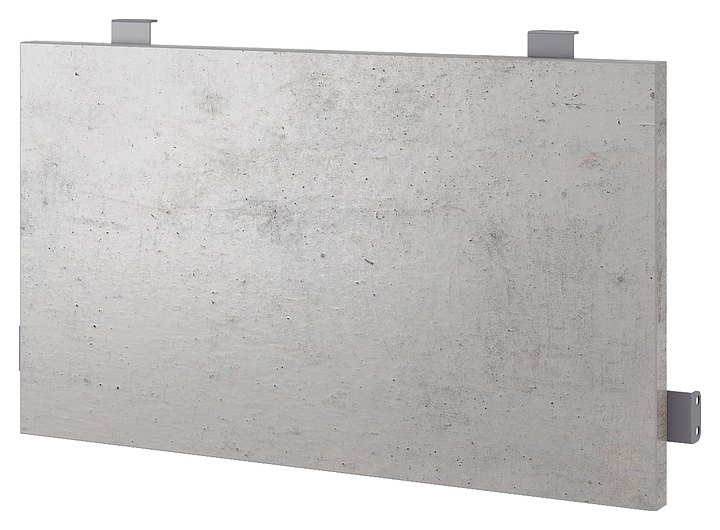 Нижний боковой подвесной экран КОБОР EN2-160 graphite/chicago (ЛДСП)