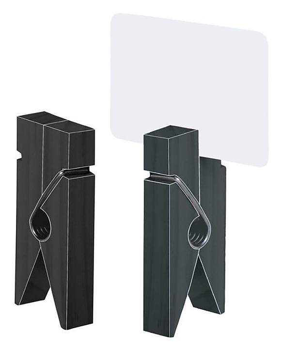 Прищепки-мини деревянные P.L. Proff Cuisine 7599924 2,5 см, 50 шт/уп черные