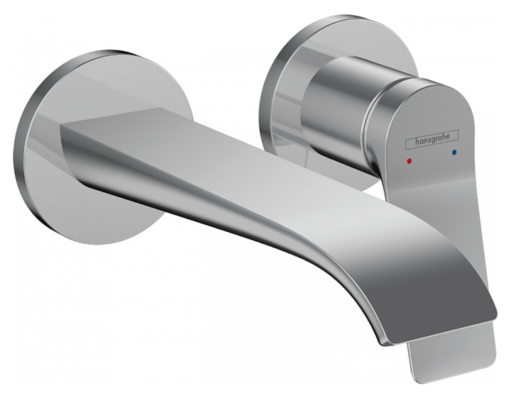 Смеситель для раковины встраиваемый Hansgrohe HG Vivenis 75050000 с донным клапаном, хром