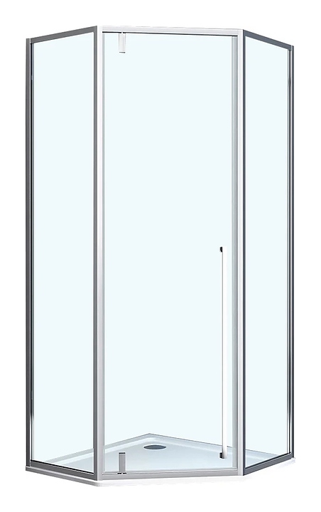 Уголок душевой Vincea Penta VSP-3P100CL 100х100 см, прозрачное стекло, хром