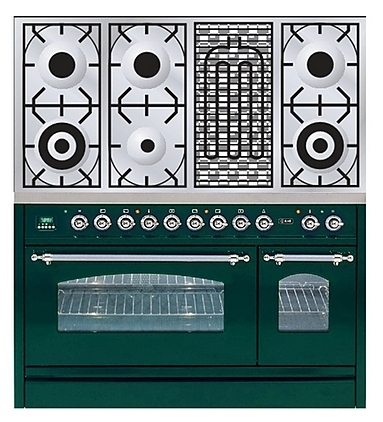 Духовка с варочной панелью ILVE PN-120B-MP