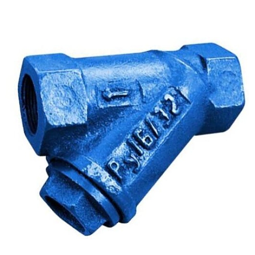 Фильтр магнитный Мегастрой сетчатый Y-образный чугун Ду 40 Ру16 G1 1/2