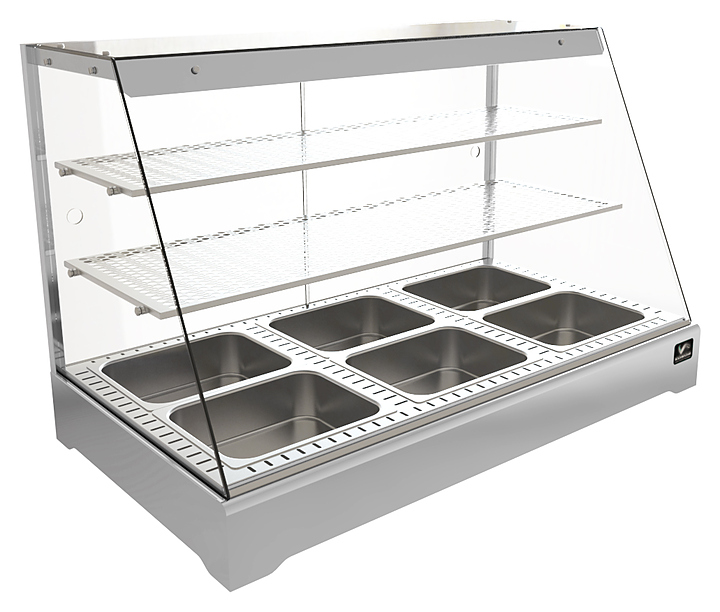 Витрина тепловая КОБОР CR2-117H Silver