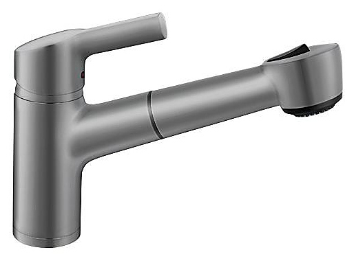 Смеситель Blanco Elipso-S II матовый хром