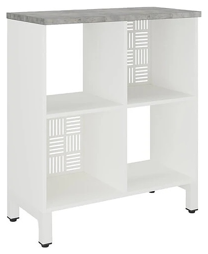 Стеллажная система КОБОР SQ-2Х2 white/chicago