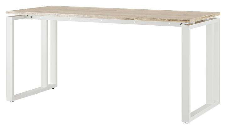 Стол офисный КОБОР O2-100/70 white/natural
