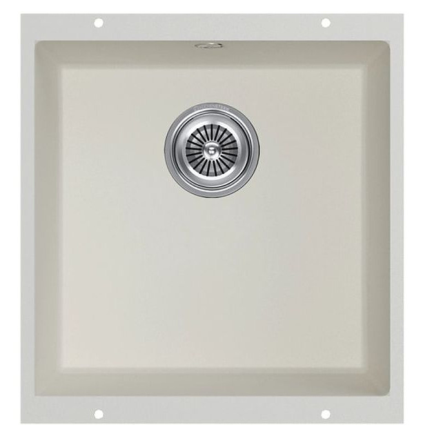 Кухонная мойка KUCHENSTERN 100VA10 UNDER 50 Ku-Granit 430х460х190 мм ваниль