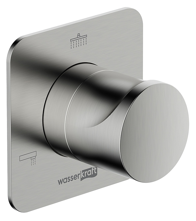 Переключатель потоков Wasserkraft A273 на 3 выхода, никель