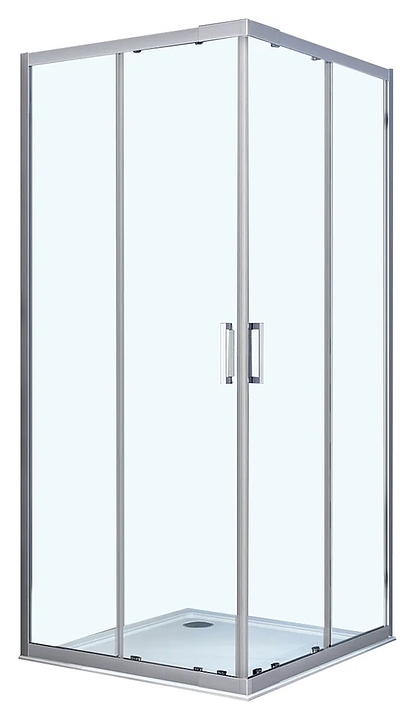 Уголок душевой Vincea Rapid VSS-3R80/90CL 80/90х80/90 см, прозрачное стекло, хром