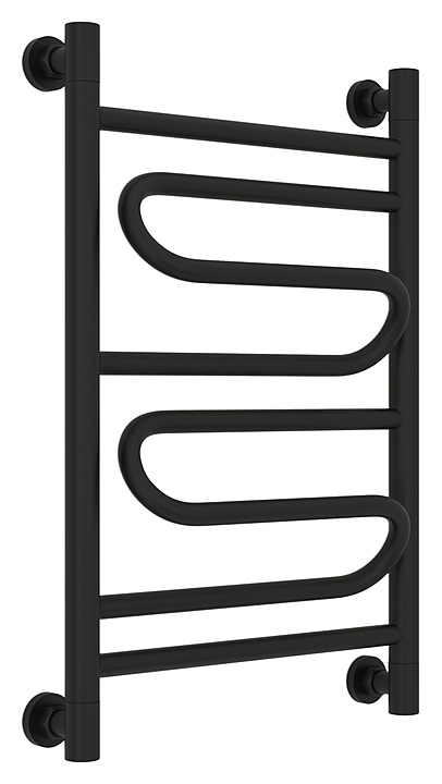 Полотенцесушитель водяной Сунержа Элегия+ 60x40 см матовый черный